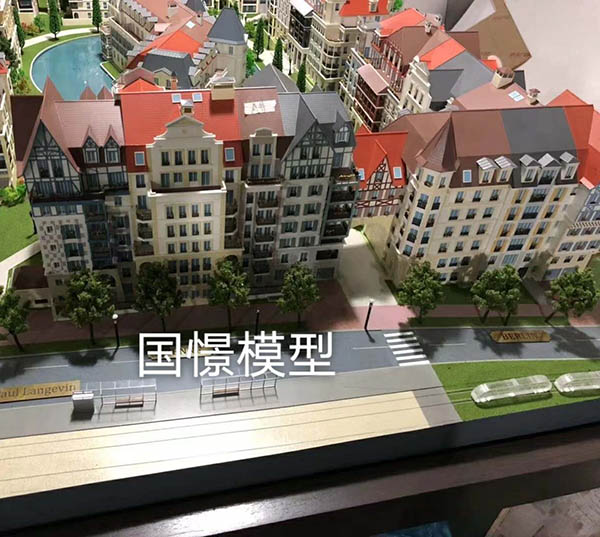 武川县建筑模型